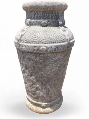 Large Urn Straps Whitewash Finish 1200-700mm 40kg