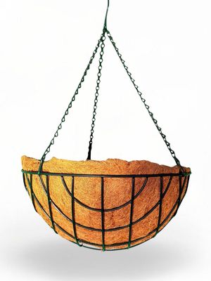 Round Wire Hanging Basket "30" 5x15cm (Plants not included)