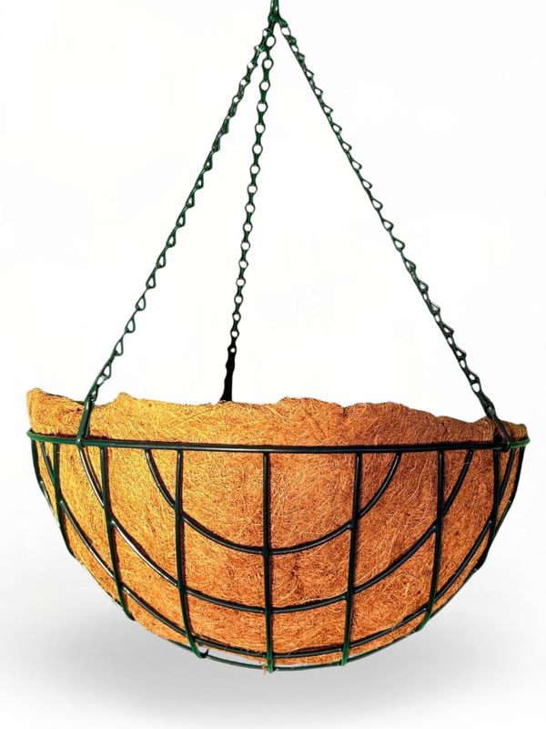 Round Wire Hanging Basket "35" 5x17cm (Plants not included)