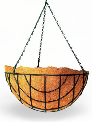 Round Wire Hanging Basket "35" 5x17cm (Plants not included)