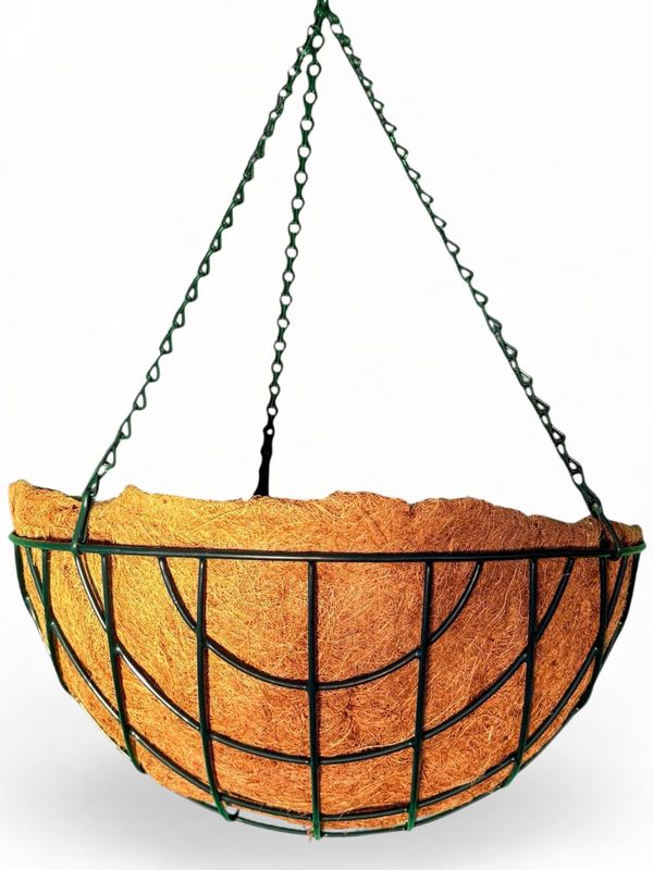 Round Wire Hanging Basket "40" 5x19cm (Plants not included)