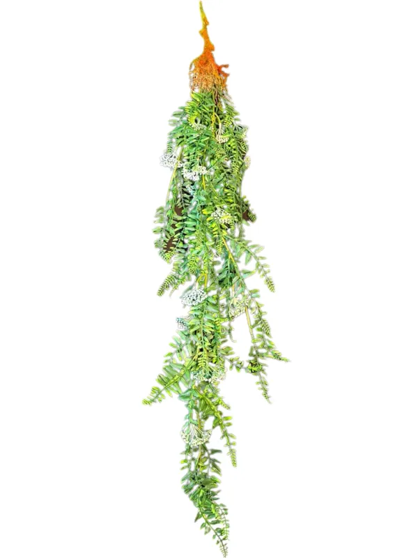 Artificial hanging flowers "Wild Bush Spray XLarge" 105cm