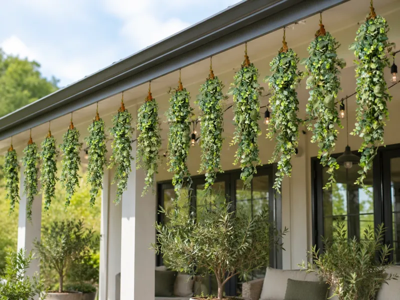 Artificial hanging flowers "Eucalyptus Spray XLarge" 102cm