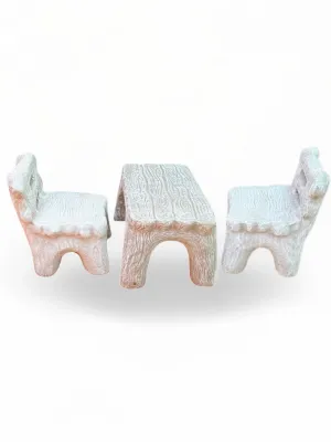 Woodfinish Kiddies Table Set Whitewash Finish TableHeight:260mm TableWidth:300mm TableLenght:530mm ChairHeight:420mm ChairWidth:300mm ChairLenght:300mm 72kg Woodfinish Kiddies Table Set Whitewash Finish TableHeight:260mm TableWidth:300mm TableLenght:530mm ChairHeight:420mm ChairWidth:300mm ChairLenght:300mm 72kg