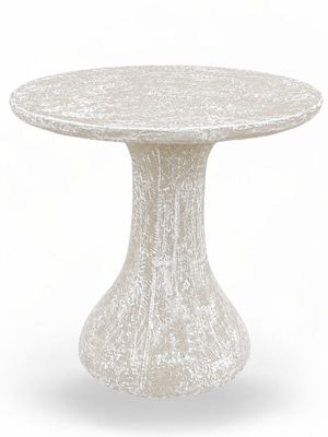 Kiddies Mushroom Table Only Whitewash Finish H:670mm W:600mm 45kg