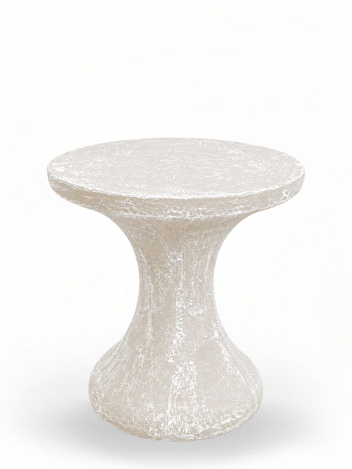 Kiddies Mushroom Chair Only Whitewash Finish H:410mm W:330mm 18kg