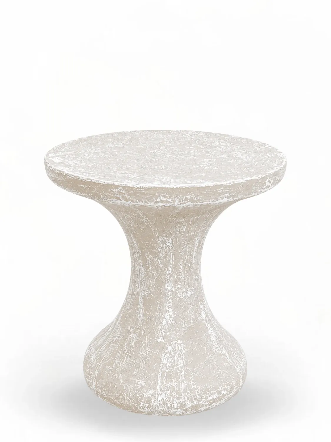 Kiddies Mushroom Chair Only Whitewash Finish H:410mm W:330mm 18kg