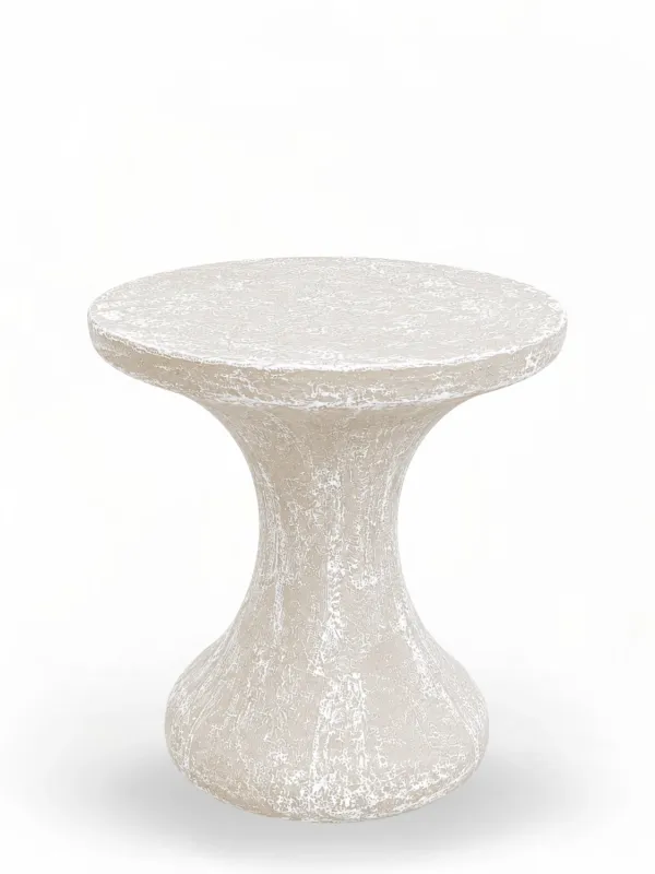 Kiddies Mushroom Chair Only Whitewash Finish H:410mm W:330mm 18kg