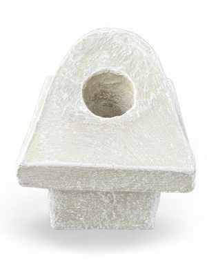Water Sprout Medium Whitewash Finish Front:150mmx150mm Back:110mmx110mm Hole:44mm