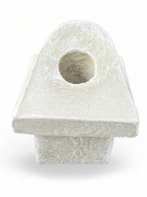 Water Sprout Medium Whitewash Finish Front:150mmx150mm Back:110mmx110mm Hole:44mm