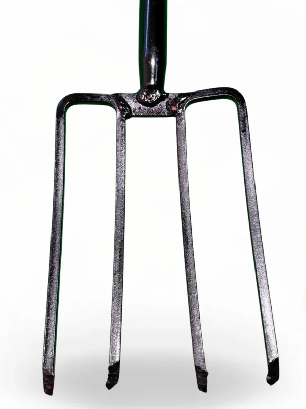 Steel Garden Fork With Steel Handle