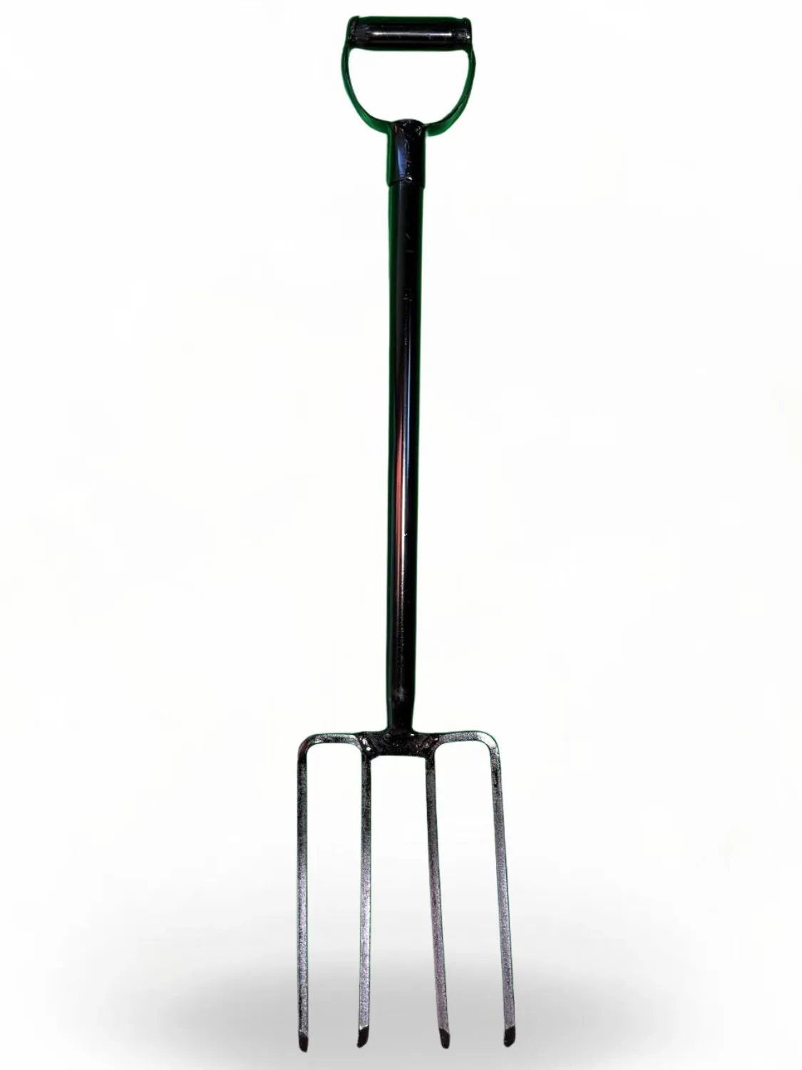 Steel Garden Fork With Steel Handle