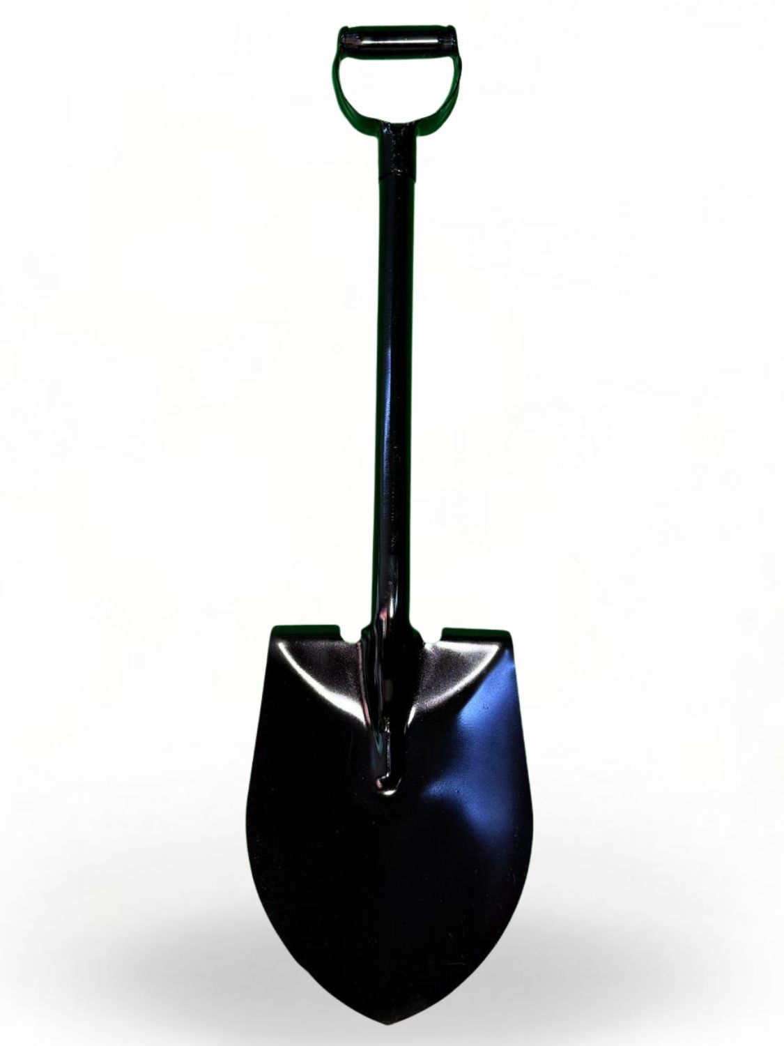 Steel Round Nose Shovel With Steel Handle