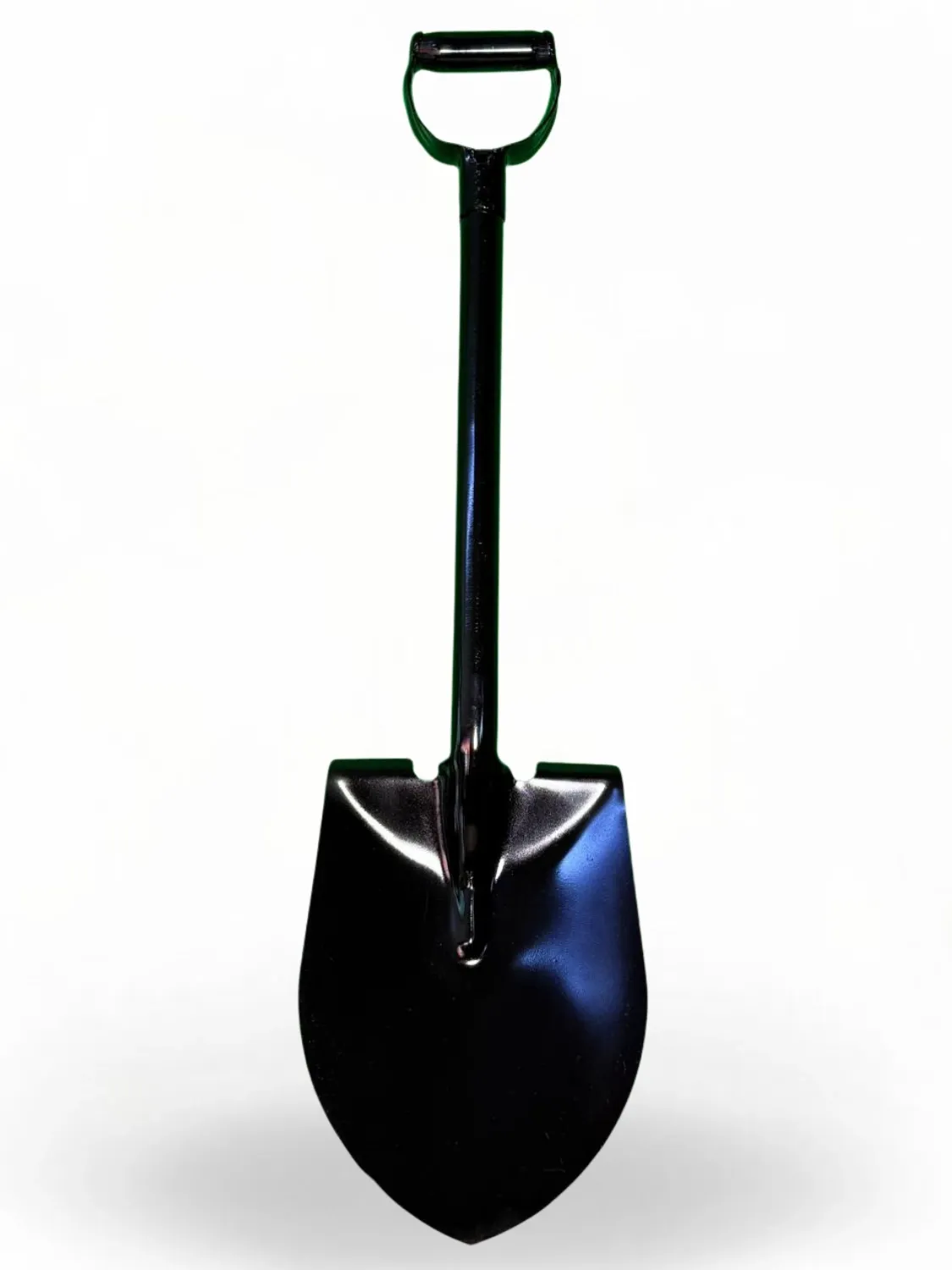 Steel Round Nose Shovel With Steel Handle