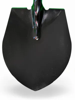 Steel Round Nose Shovel With Steel Handle