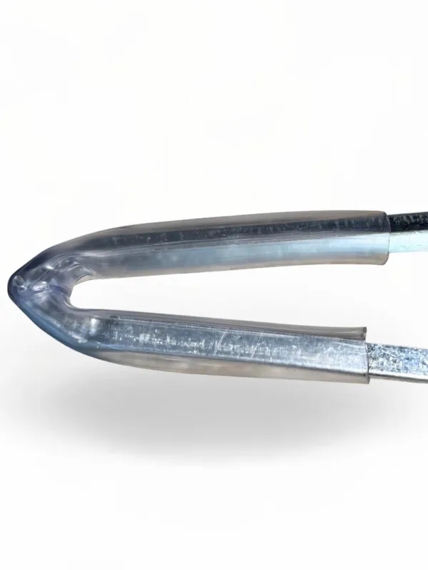Galvanized Steel Paper Grabber Tool "Rubber Handle" Length 900mm
