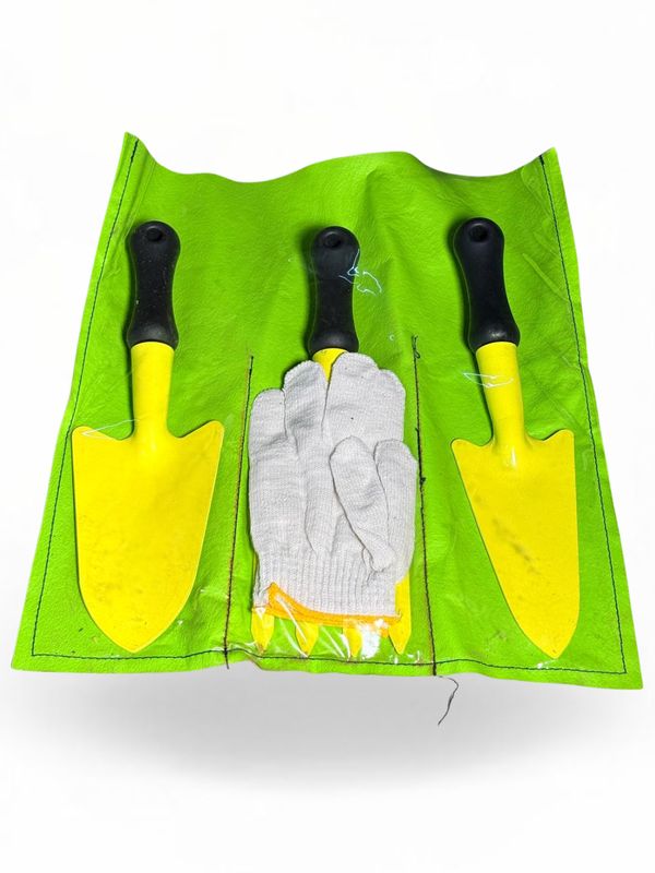 Set Hand Tools Includes Gloves In Bag