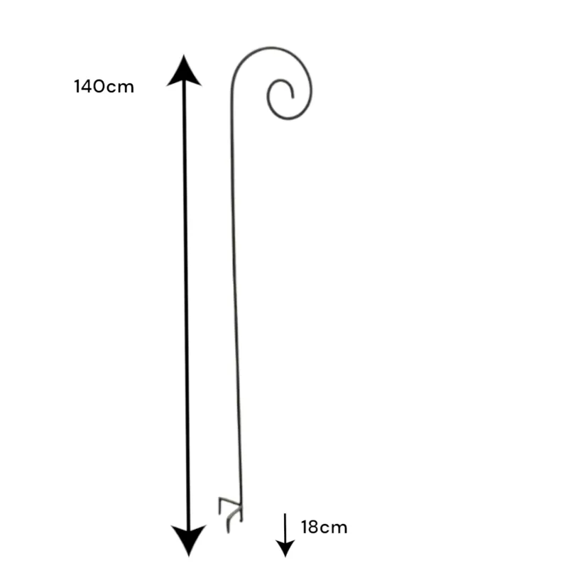 Wrought Iron Curly Stand