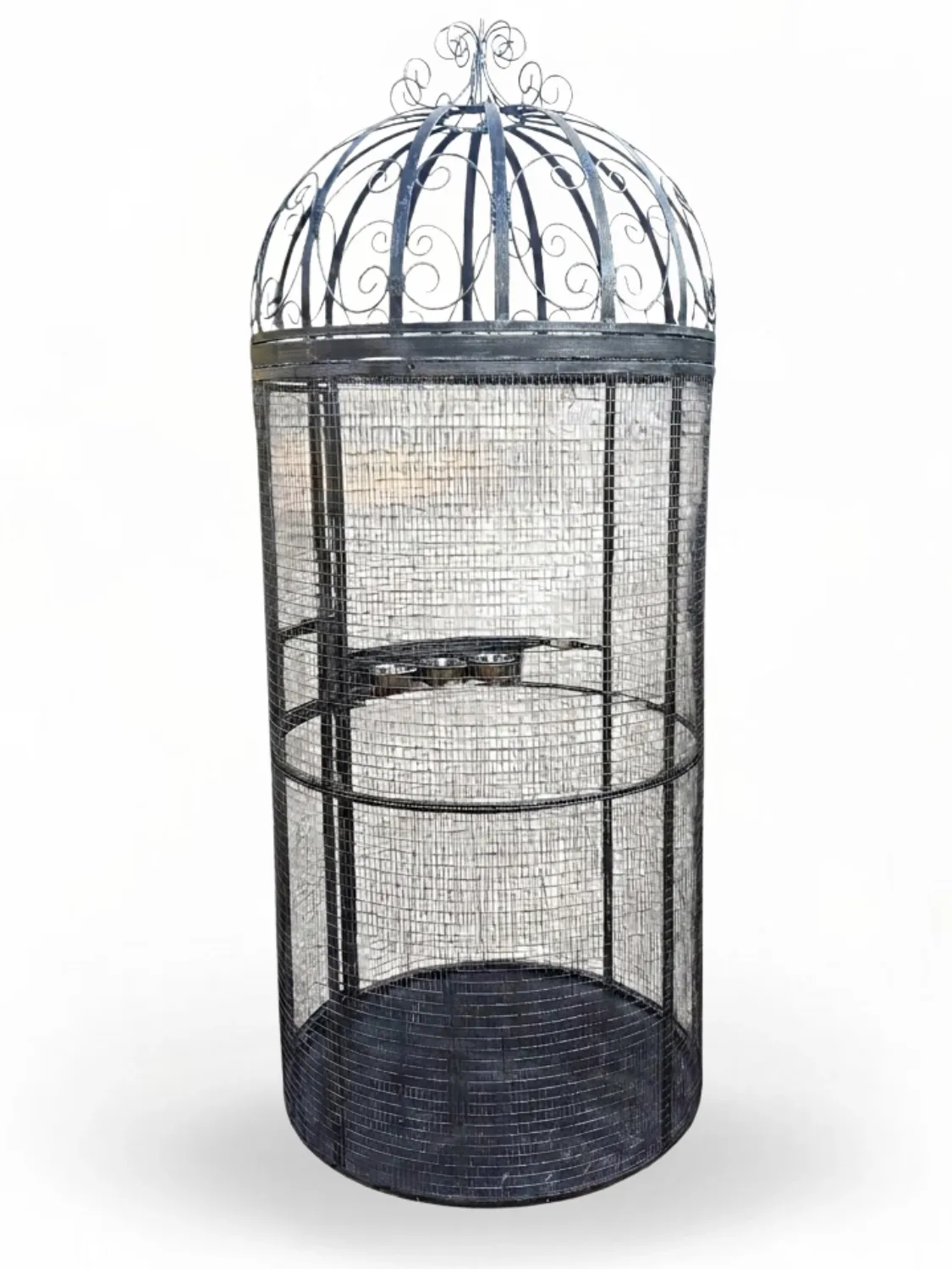 Italian Bird Cage Black Finish