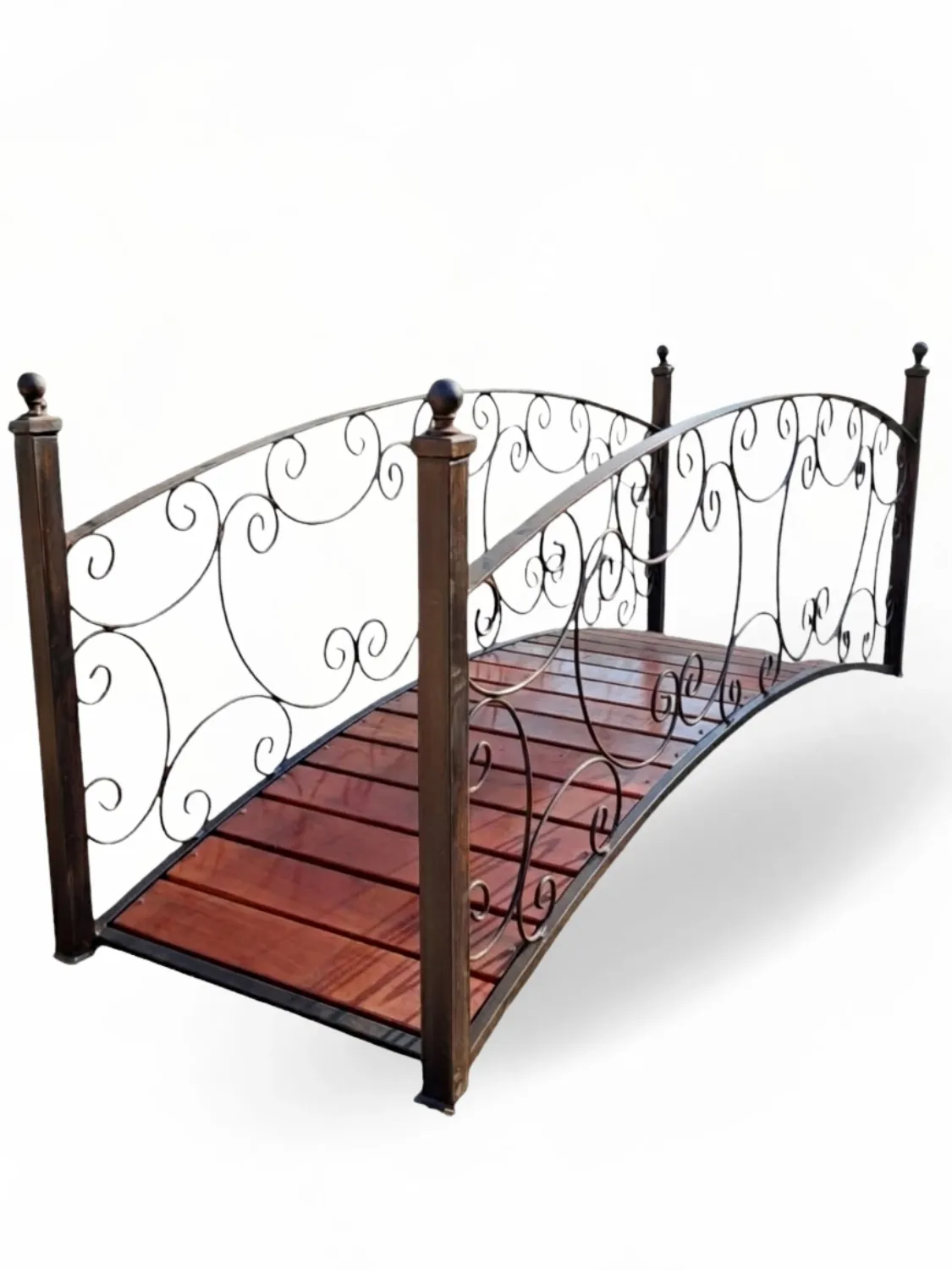 Wrought Iron Roman Bridge Large