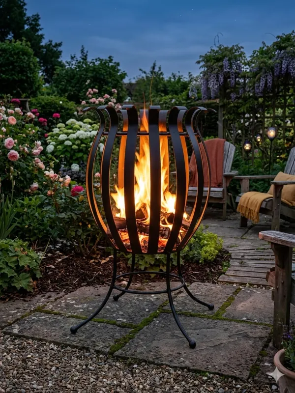 Wrought Iron Bushveld Ember Firepit
