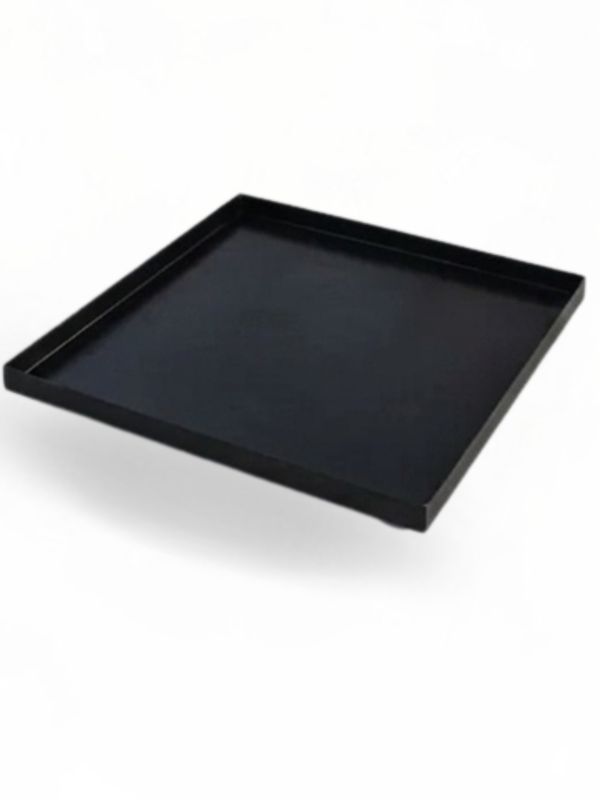 Wrought Iron Firepit Ashtray Black Finish