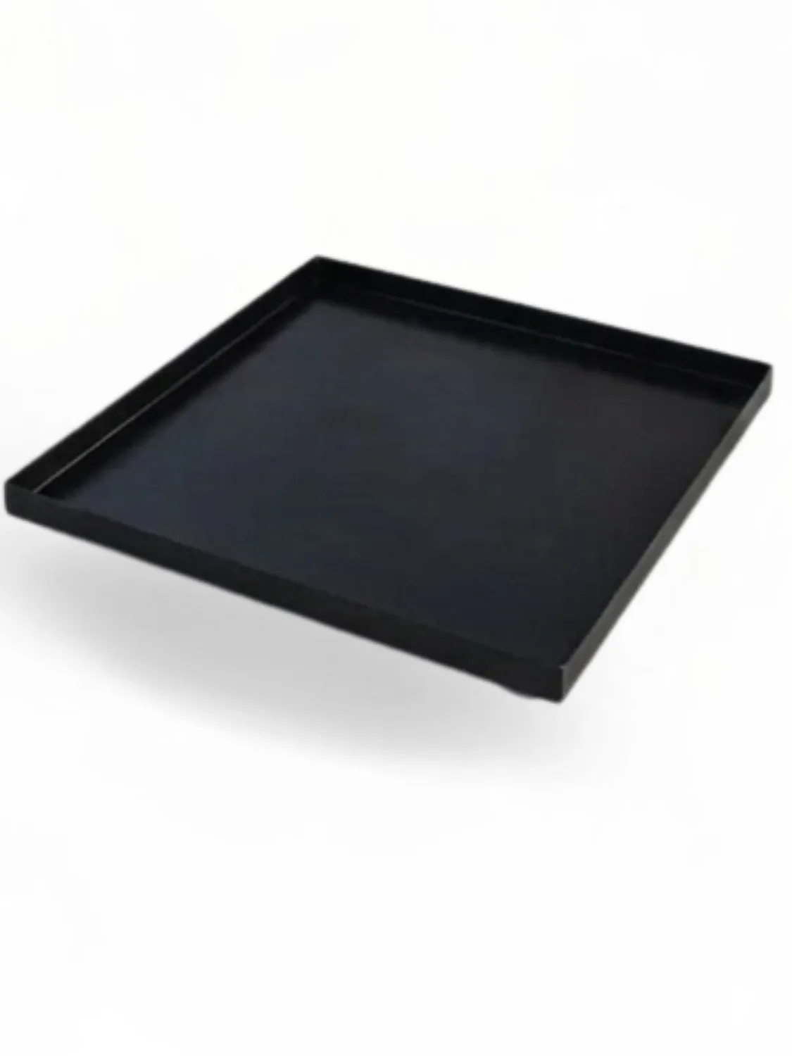 Wrought Iron Firepit Ashtray Black Finish