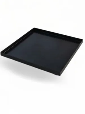 Wrought Iron Firepit Ashtray Black Finish