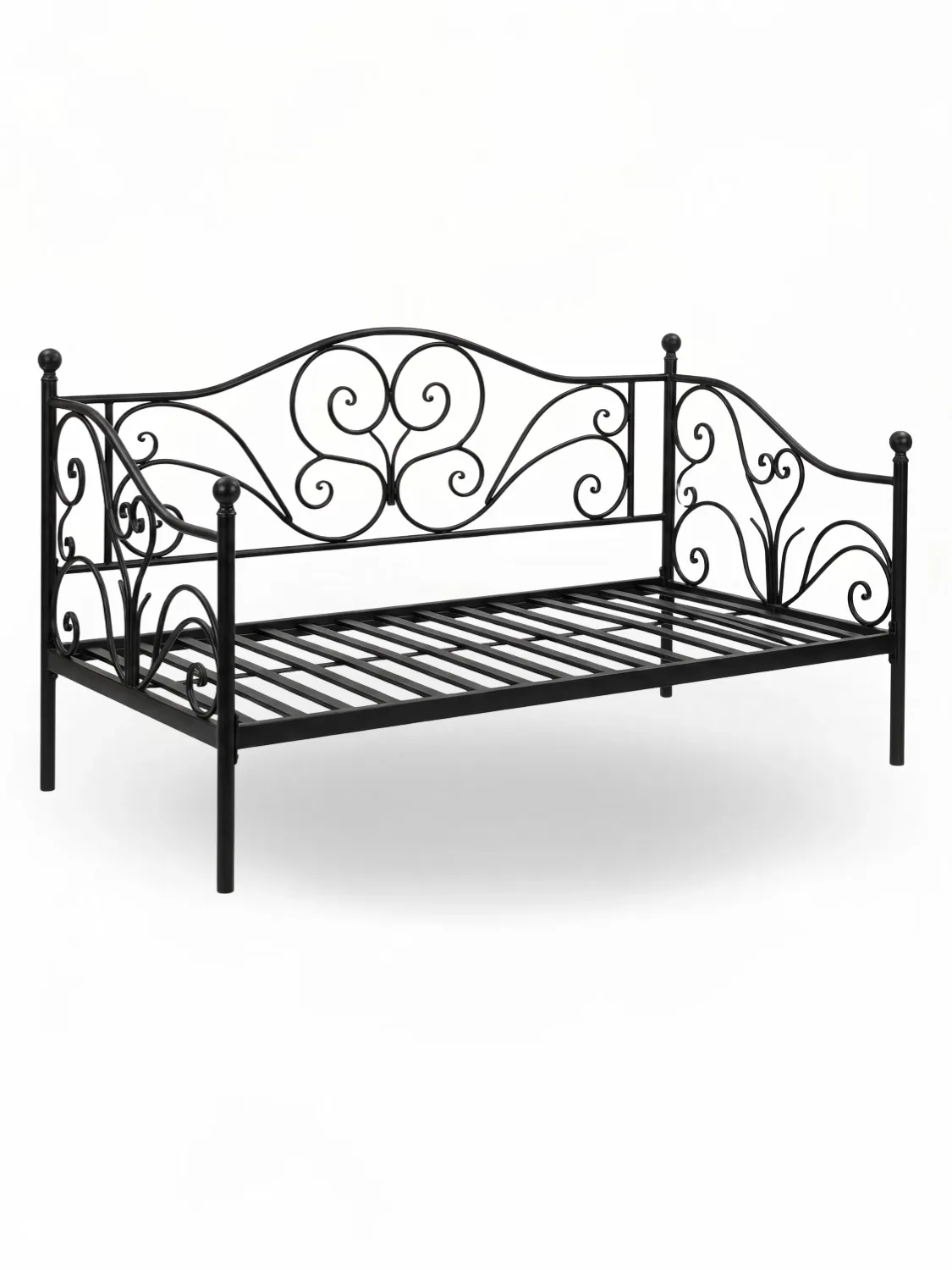 Wrought Iron Chaise Longue Small