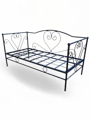 Wrought Iron Dreamscape Lounger Black Finish