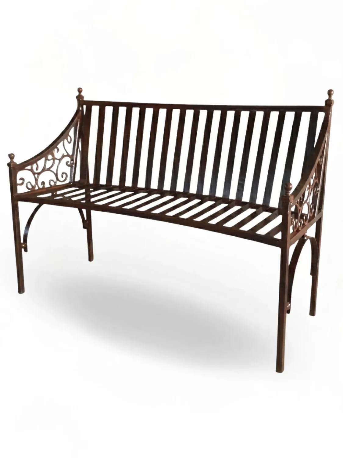 Wrought Iron Mars Bench