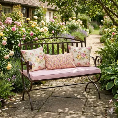 Wrought Iron Mercurius Bench
