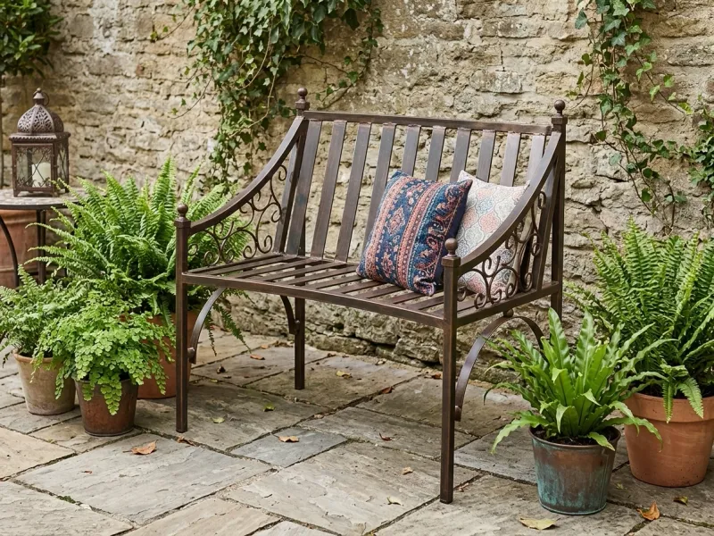 Wrought Iron Mars Chair
