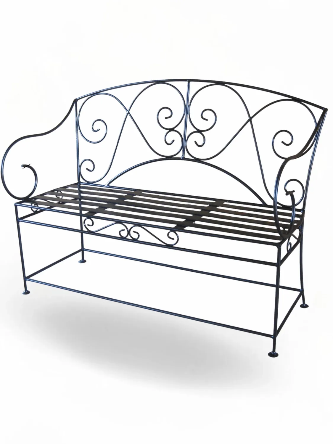Wrought Iron Pluto Bench