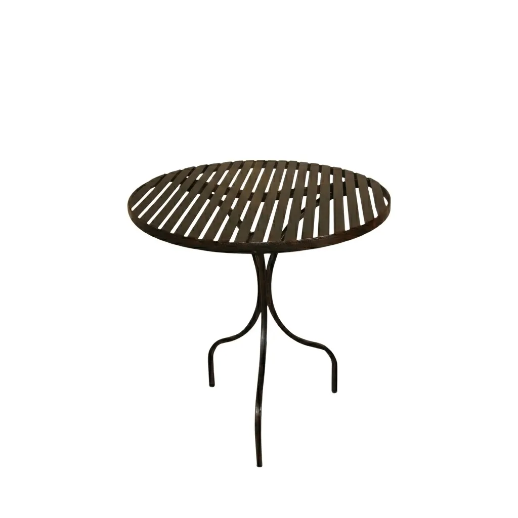 Wrought Iron Lily Table