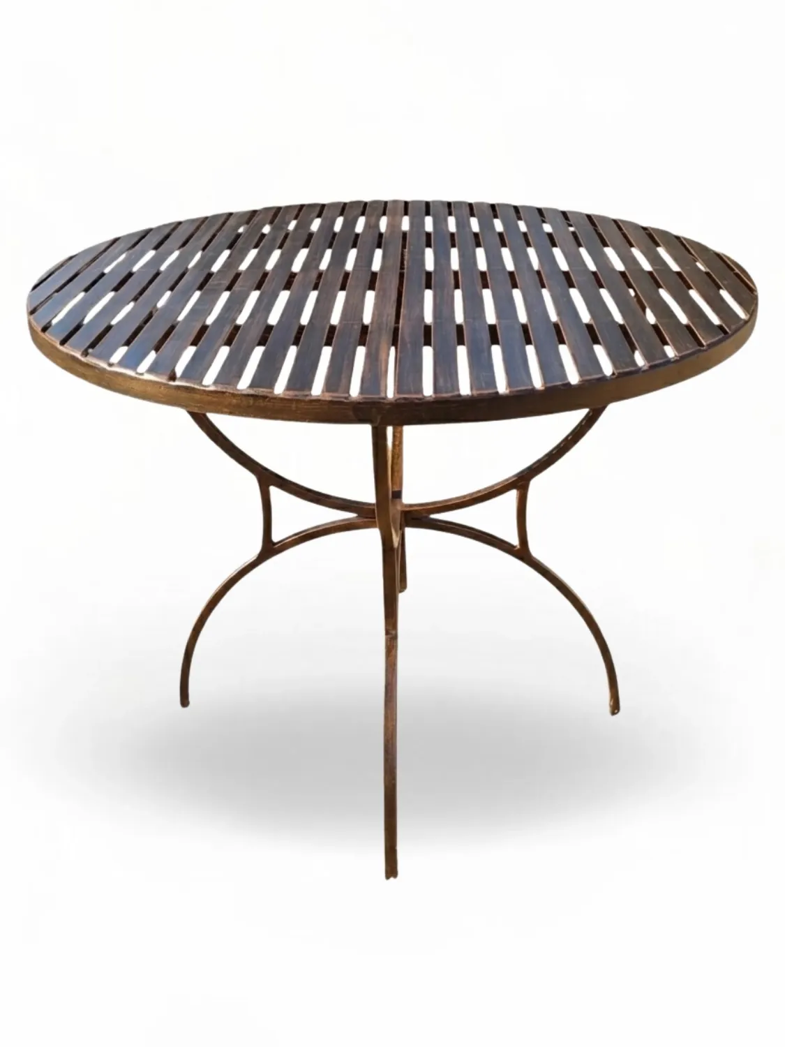 Wrought Iron Spring Dining Table