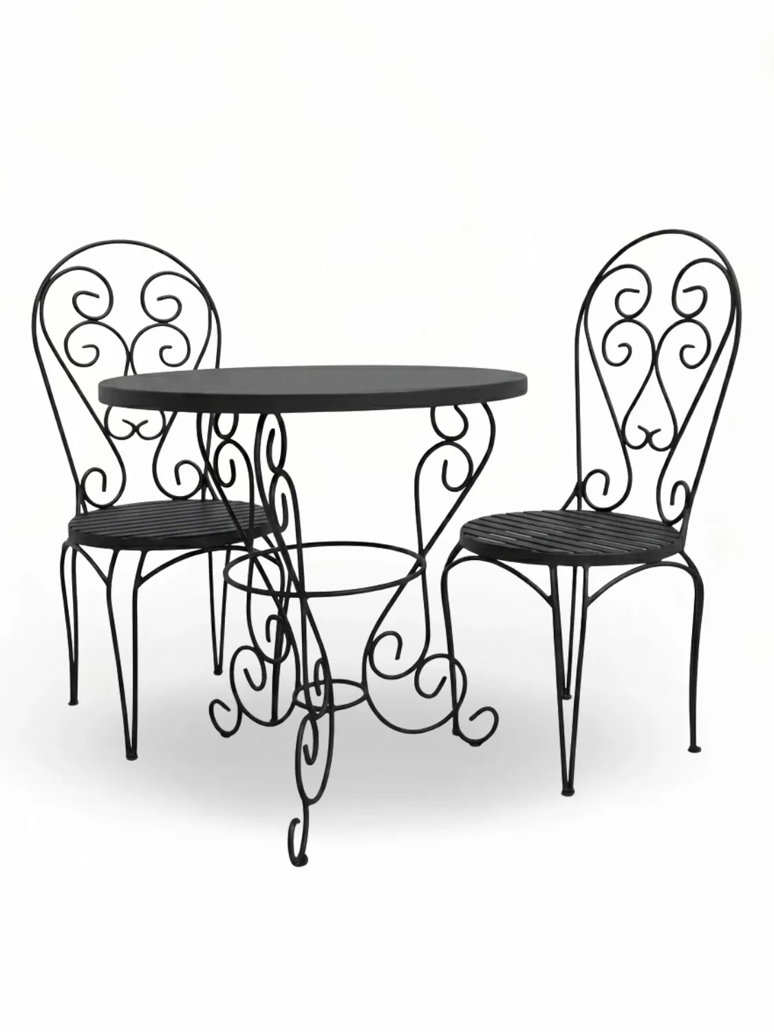 Wrought Iron Lies De Charlotte Set