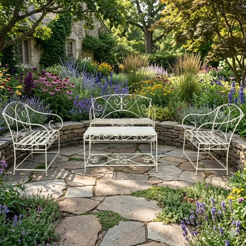 Wrought Iron Pluto Set