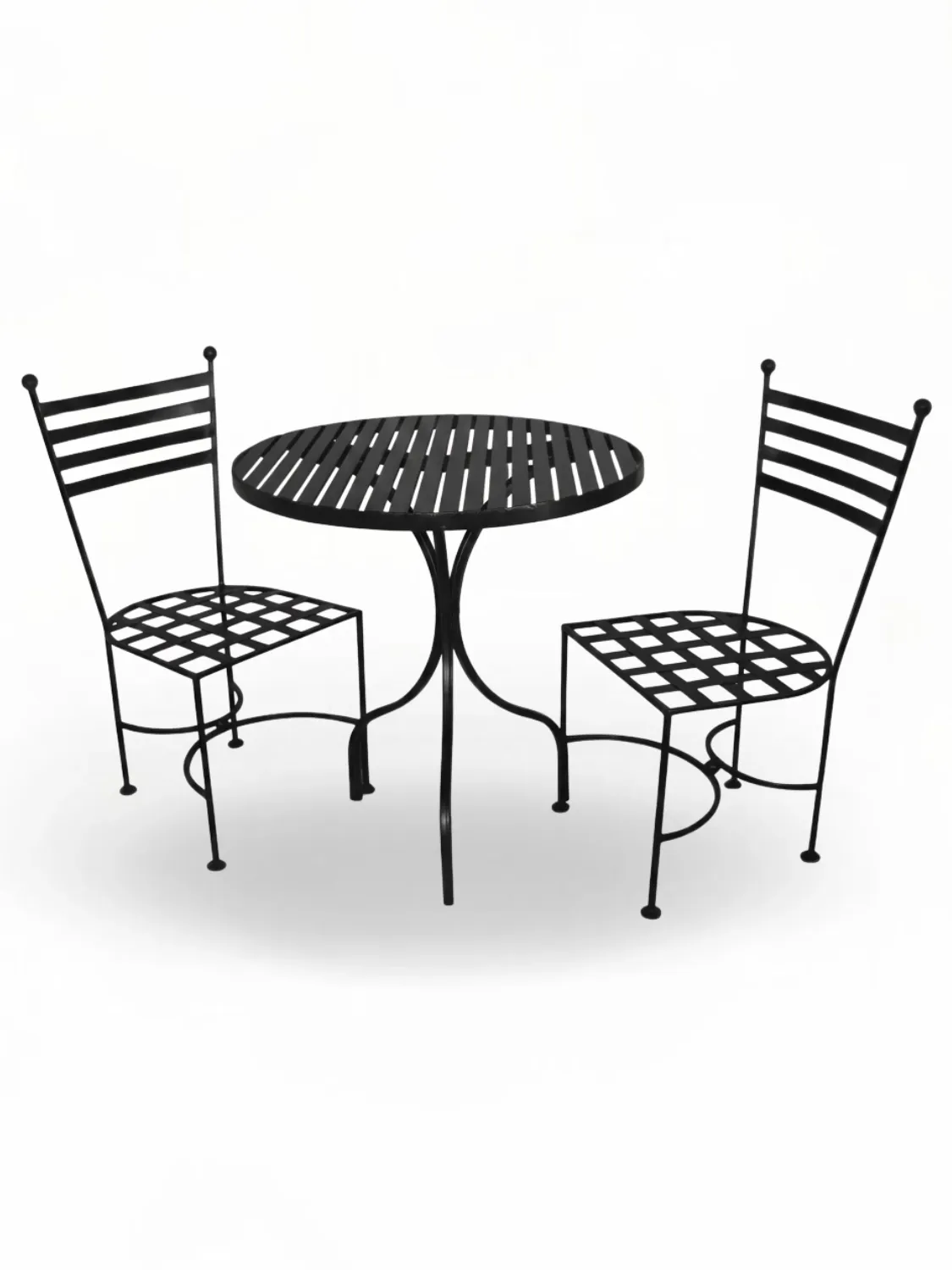 Wrought Iron Lily Set 2Seater