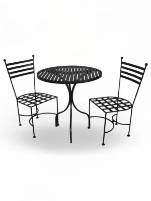 Wrought Iron Lily Set 2Seater