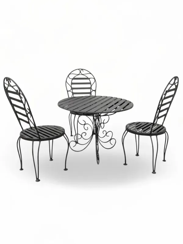 Wrought Iron Petite Cheri Set
