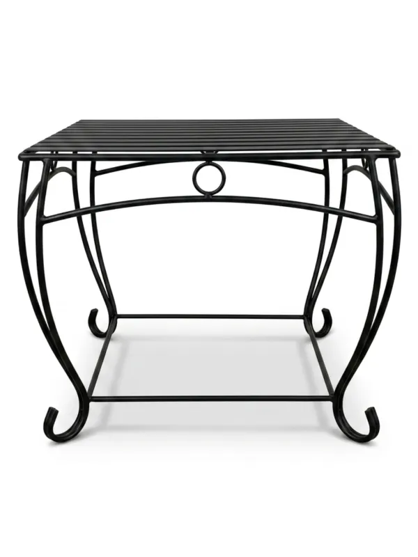 Wrought Iron Elizabeth Side Table