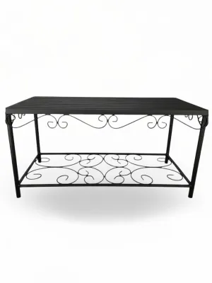 Wrought Iron Victorian Classic Coffee Table