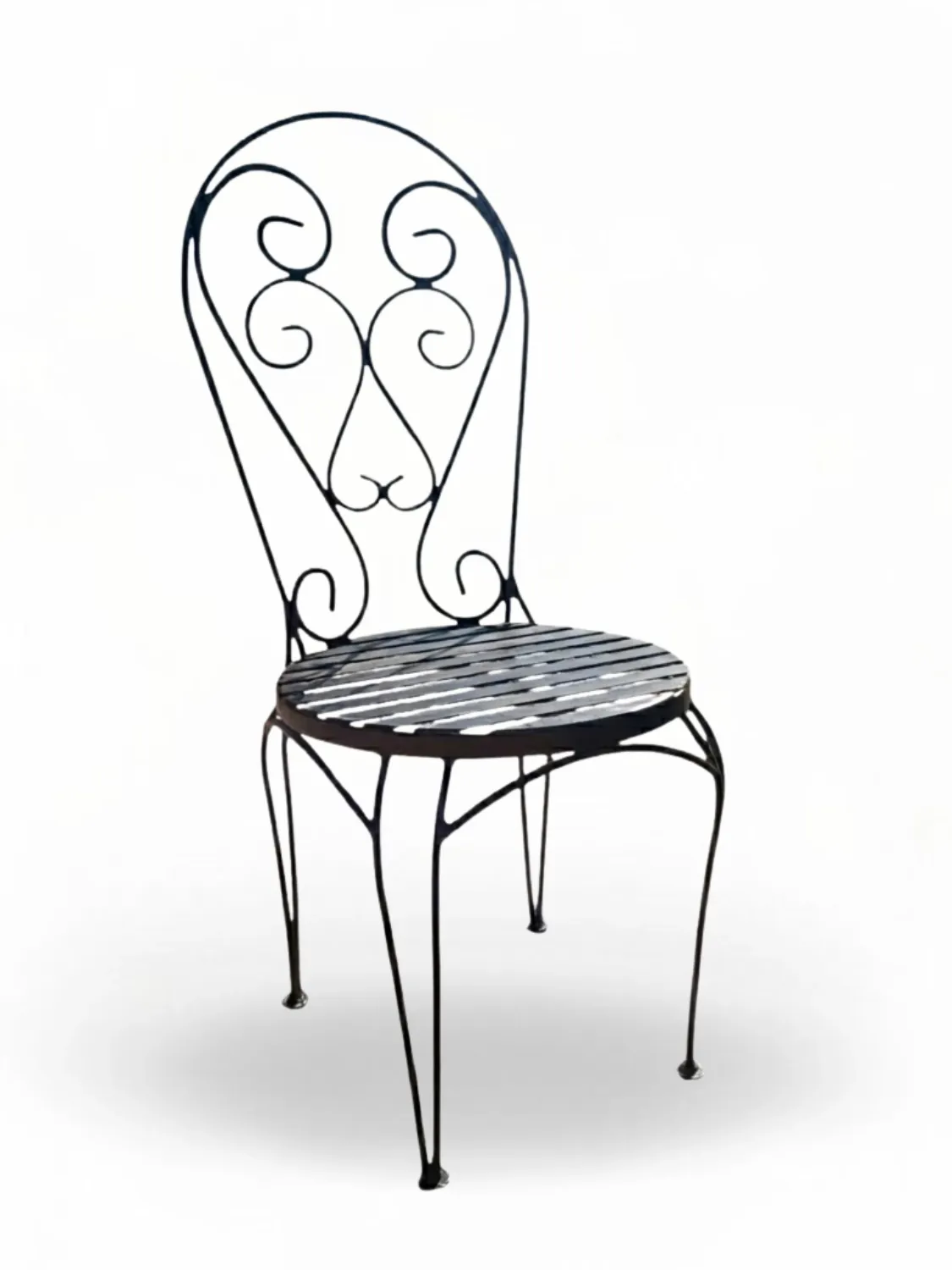 Wrought Iron Chair Lies