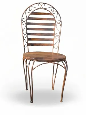 Wrought Iron Chair Cheri