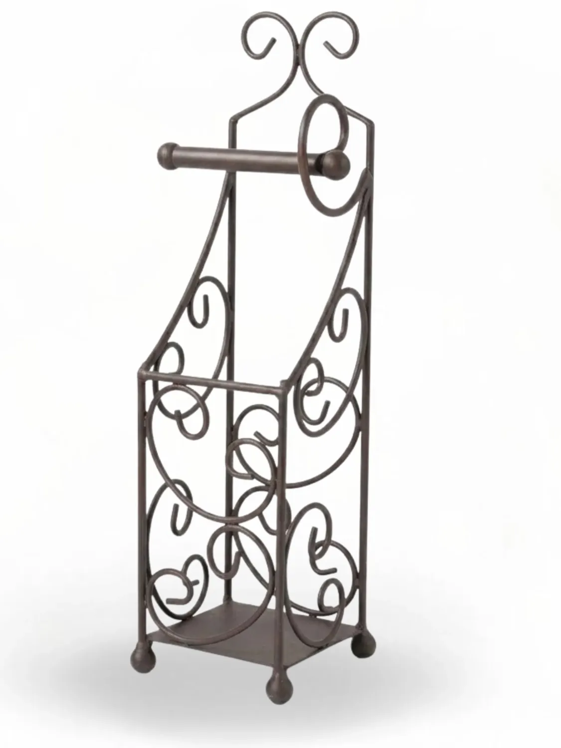 Wrought Iron Toilet Roll Stand
