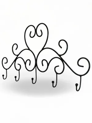 Wrought Iron Lavender Deco Rack