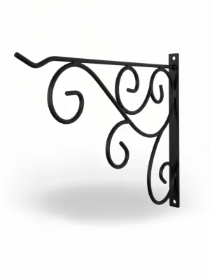Wrought Iron Lavender Wall Bracket