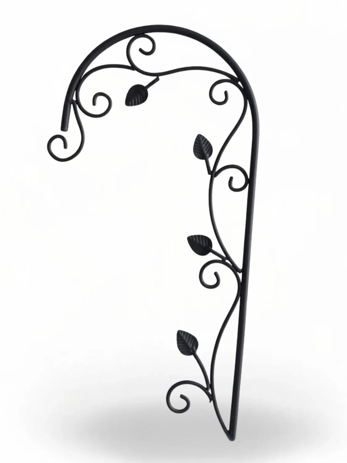 Wrought Iron Leaf Wall Bracket