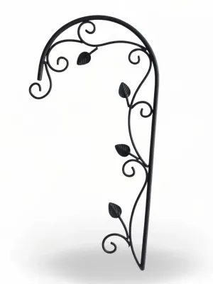 Wrought Iron Leaf Wall Bracket